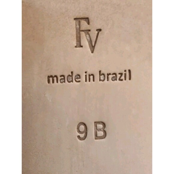 Frances Valentine Sz 9 Mackie Knee High Red/Pink Croc-Embossed Leather Boots - Picture 12 of 16